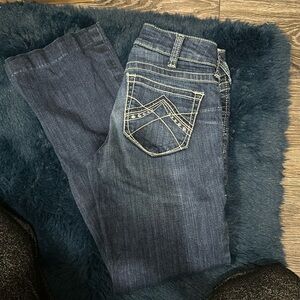 Ariat mid rise boot cut jeans